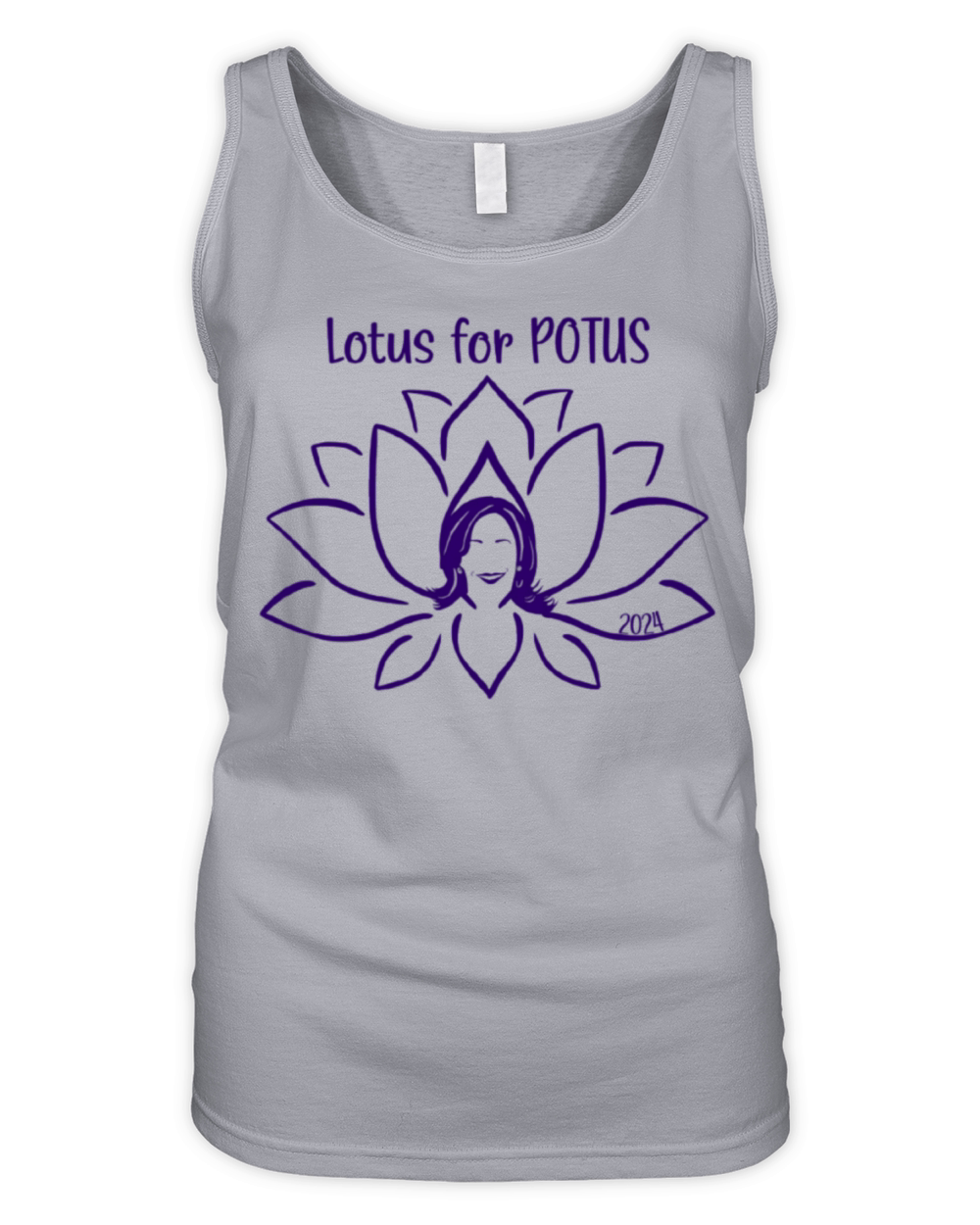Kamala Lotus for Potus Organic Women's Tank Top