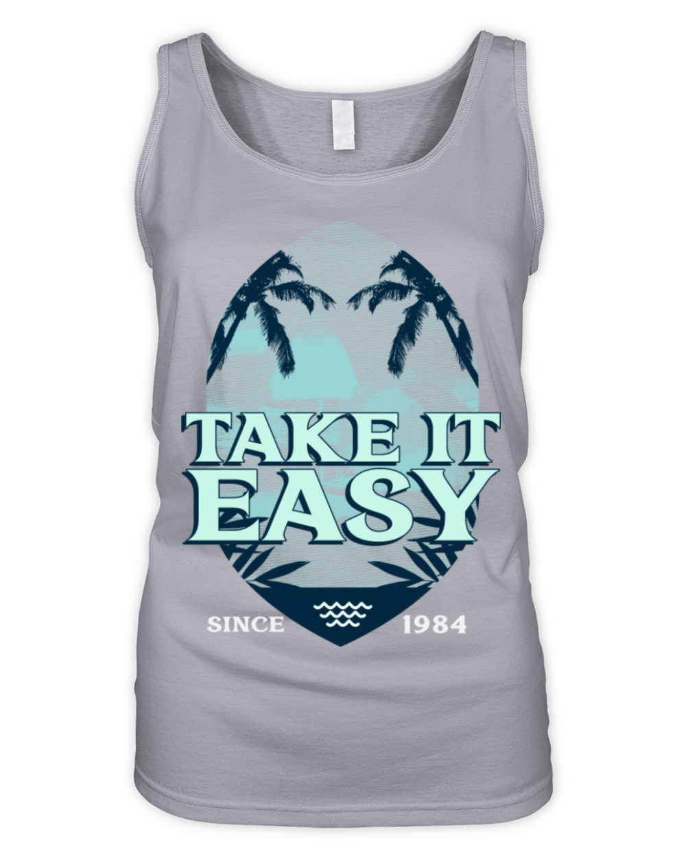Take it Easy Vintage Organic Women's Tank Top