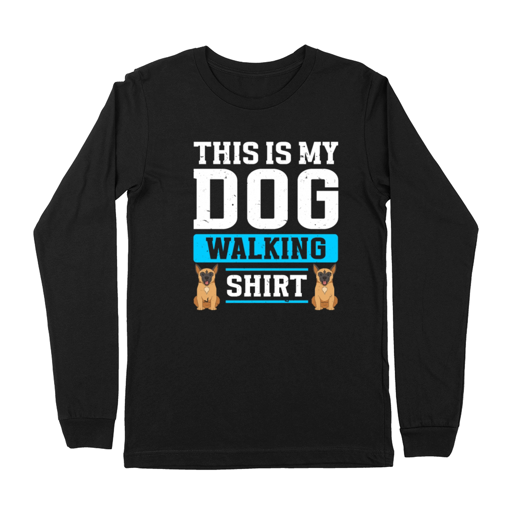 Dog Walker Professional Pet Sitter Dog Walking Premium Long Sleeve