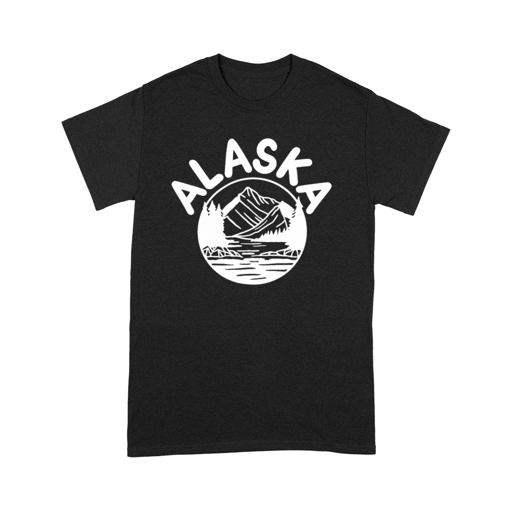 Alaska Mountain Lover Vintage Premium T-shirt