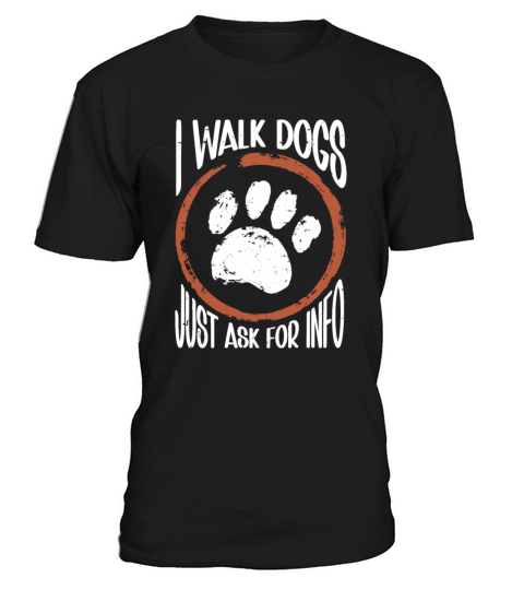 Dog Walker Professional Pet Sitter Dog Walking T-Shirt Unisex