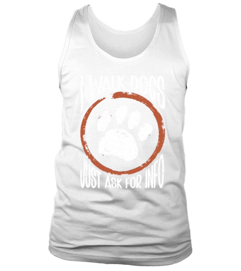 Dog Walker Professional Pet Sitter Dog Walking Tank Top Unisex