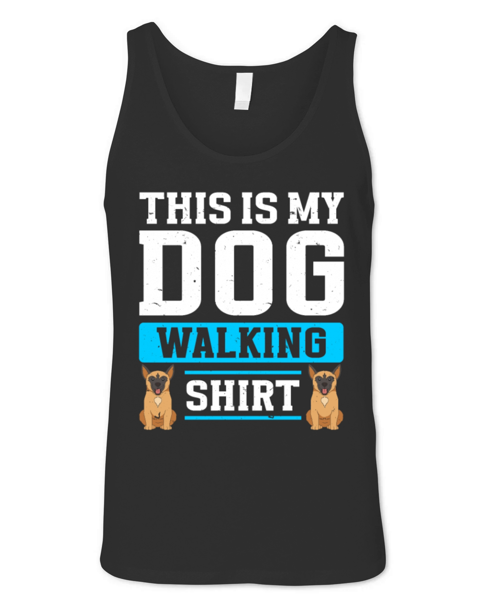 Dog Walker Professional Pet Sitter Dog Walking Unisex Jersey Tank