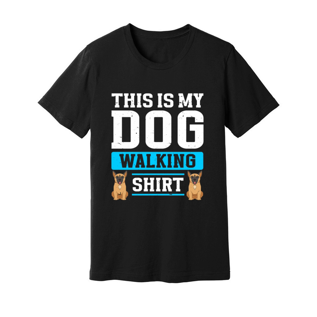 Dog Walker Professional Pet Sitter Dog Walking Unisex Jersey Tee