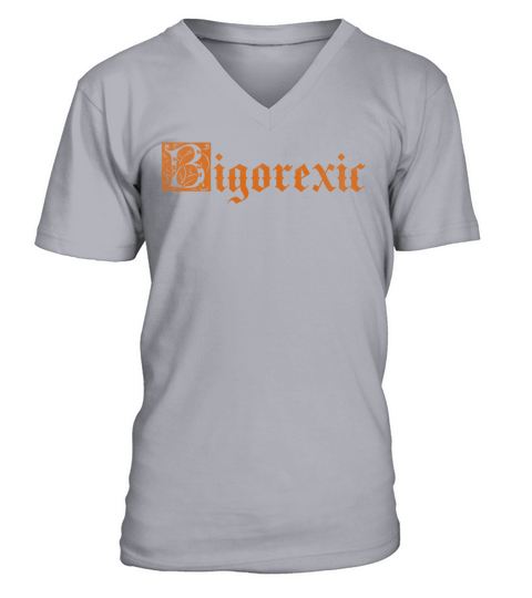 Bigorexic funny vintage V-Neck T-shirt