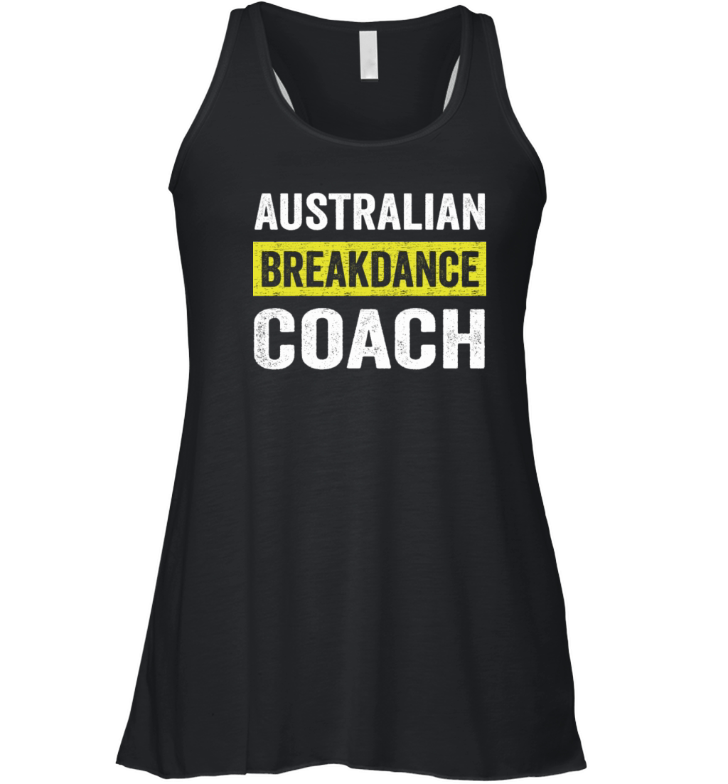 Australian Breakdancing Costume Coach Break Dancer Women's Flowy Tank Top