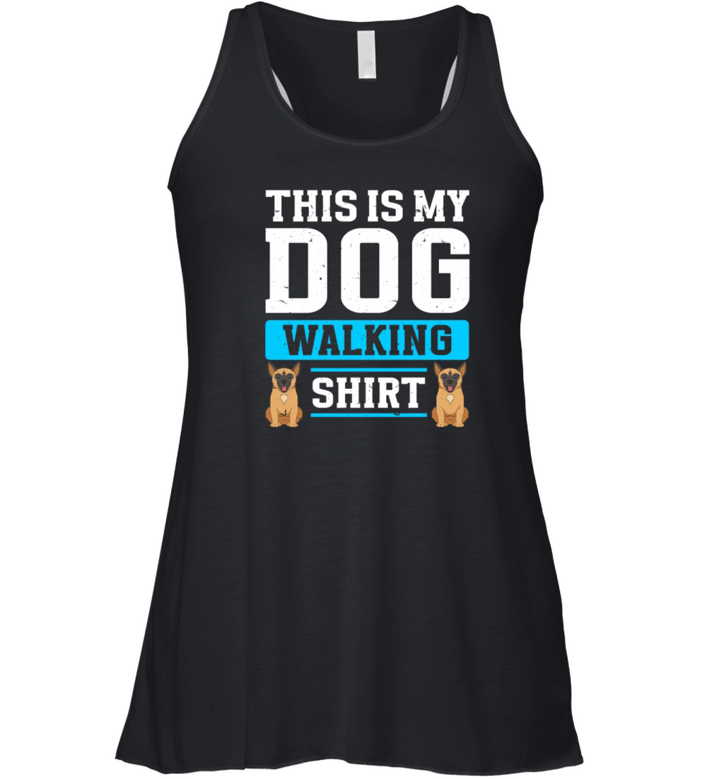 Dog Walker Professional Pet Sitter Dog Walking Women's Flowy Tank Top