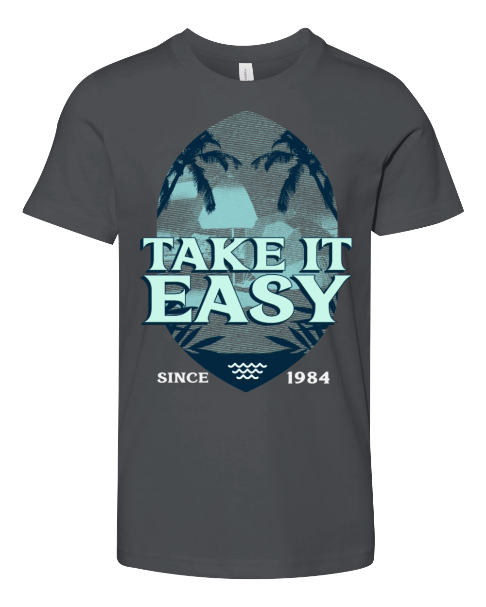 Take it Easy Vintage Youth Unisex Jersey Tee