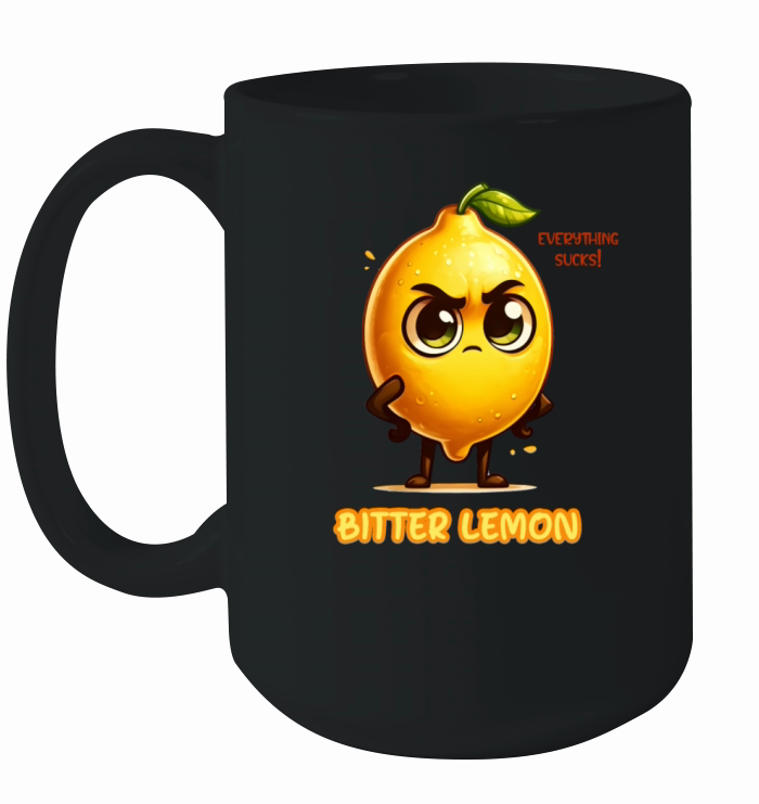 Bitter Lemon Ceramic Mug