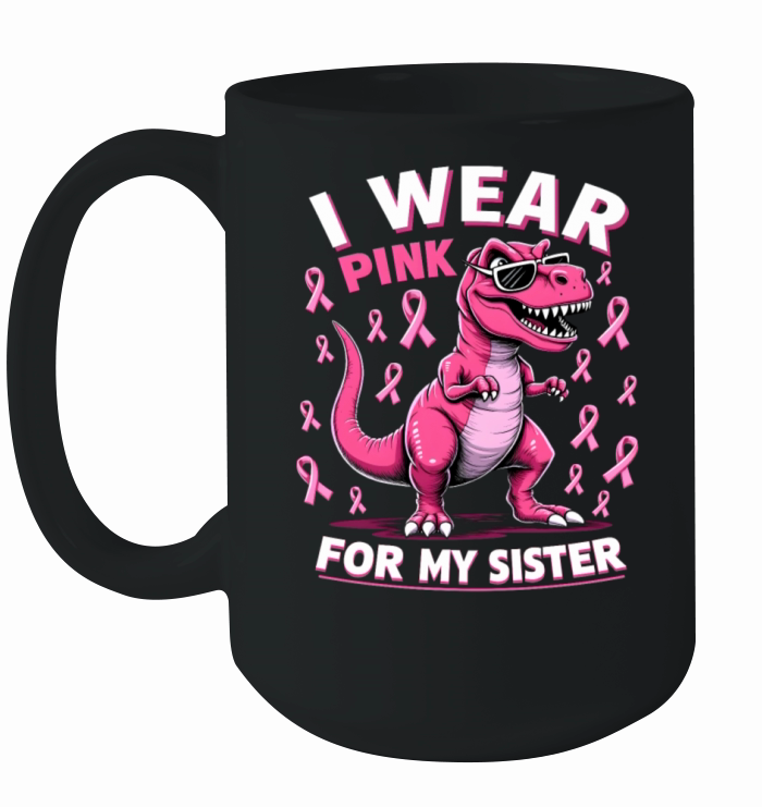 Breast Cancer Pink Awareness Design Ceramic Mug
