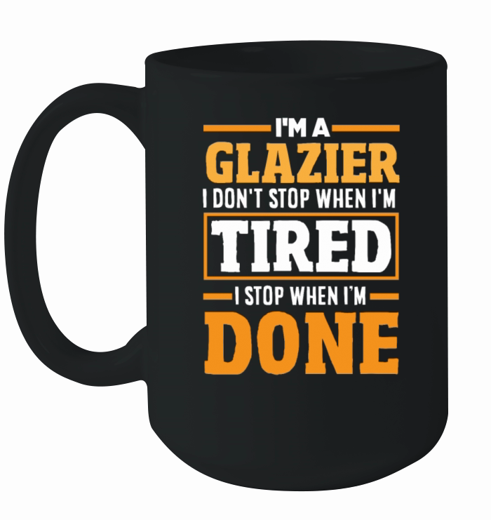 Funny Glazier Gift Ceramic Mug