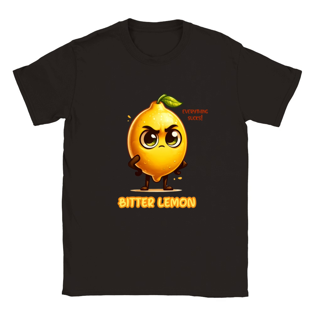 Bitter Lemon Classic Kids Crewneck T-shirt
