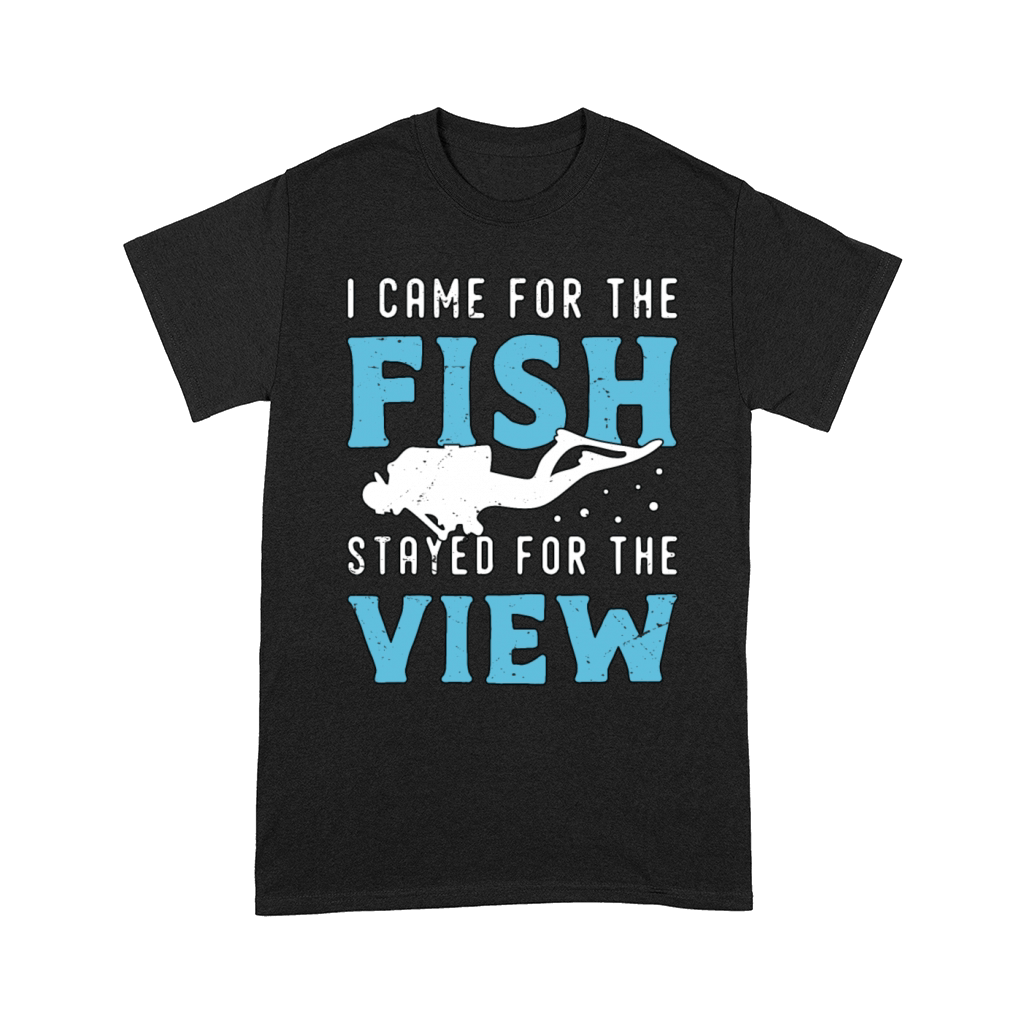 Snorkeling I Came For The Fish Stayed For Diving Comfort T-shirt