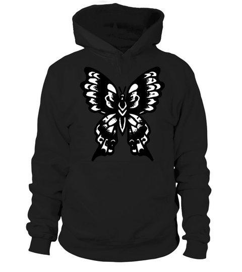 Vintage Butterfly Hoodie Unisex