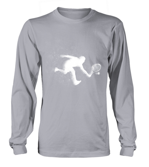 Funny Tennis Player Racket Long sleeved Unisex