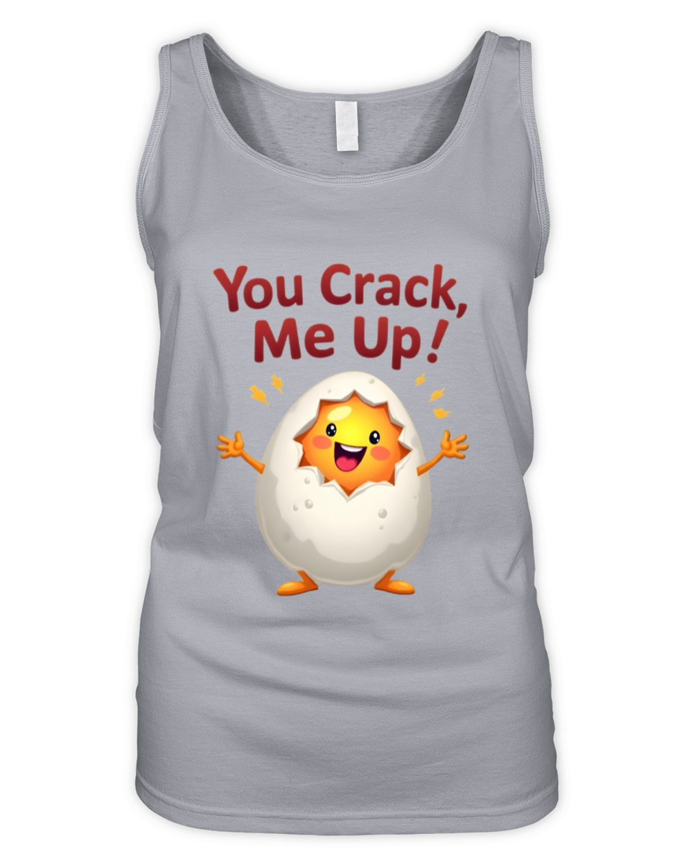 Egg-cellent Humor Organic Women's Tank Top