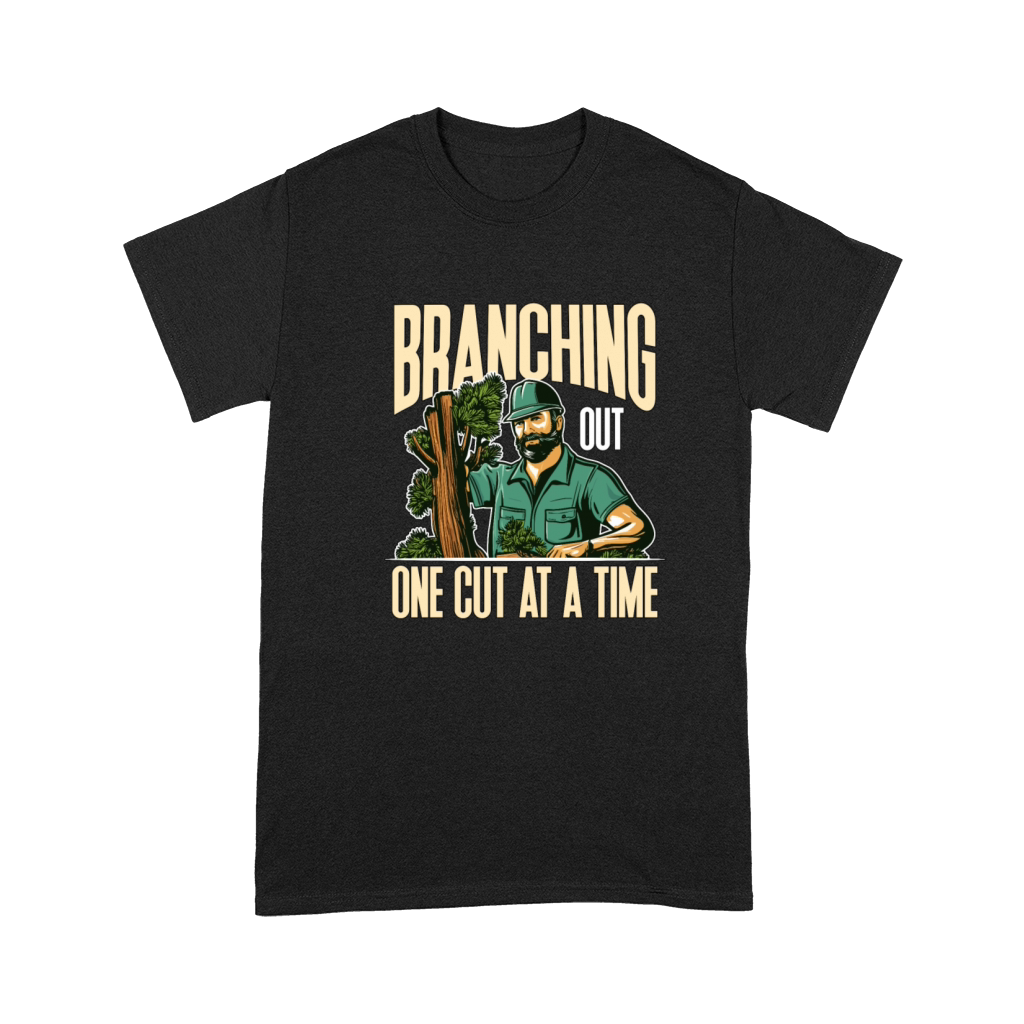 Arborist Branching Out One Cut At A Forest Worker Premium T-shirt