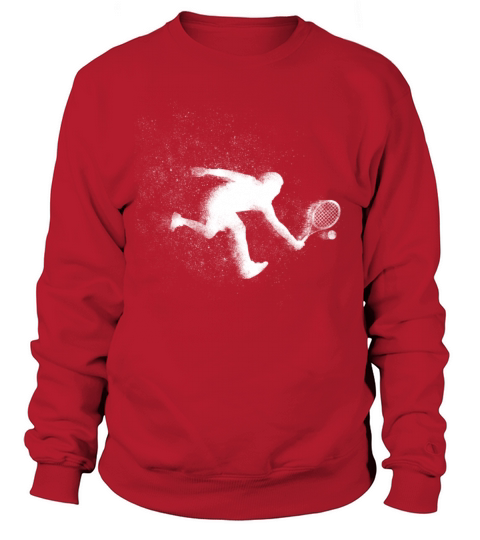 Funny Tennis Player Racket Sweatshirt Unisex