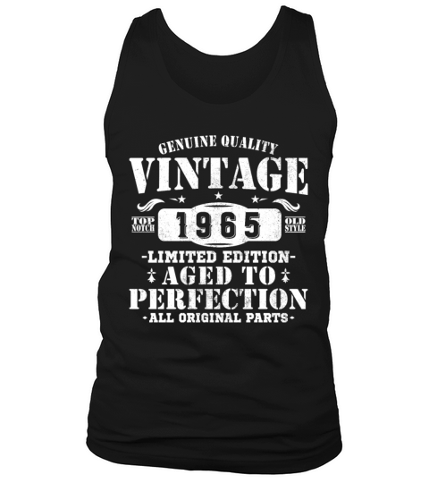 60 Years 1965 Vintage Birthday Gift Tank Top Unisex