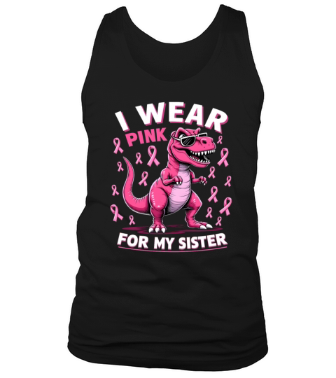 Breast Cancer Pink Awareness Design Tank Top Unisex