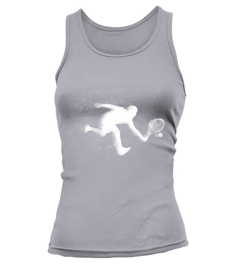 Funny Tennis Player Racket Tank top Woman