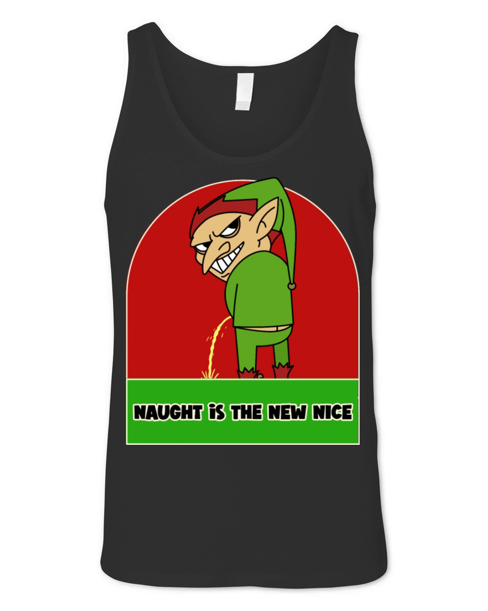 Holiday Naughty Is The New Nice Unisex Jersey Tank