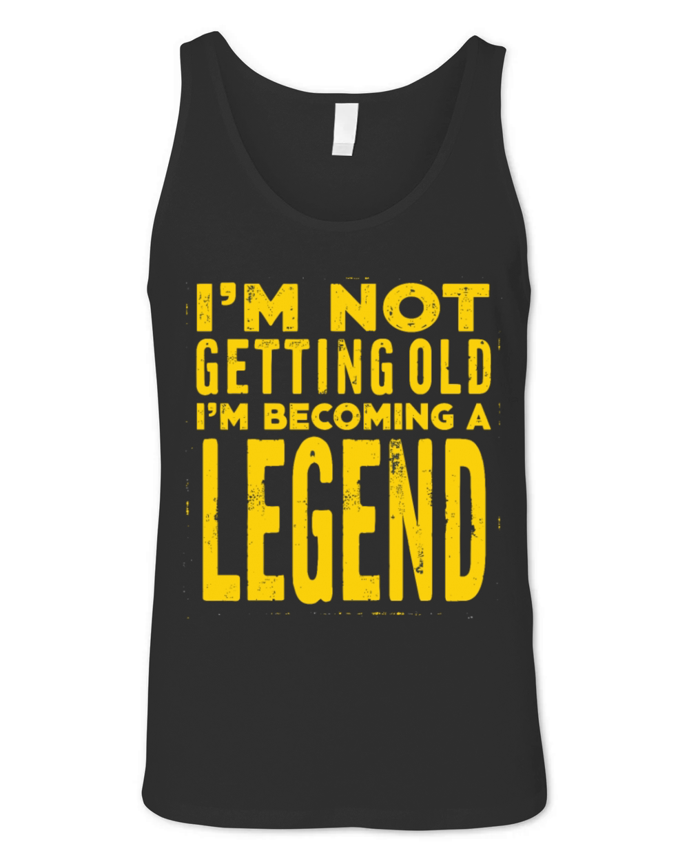 Old legend quote Unisex Jersey Tank