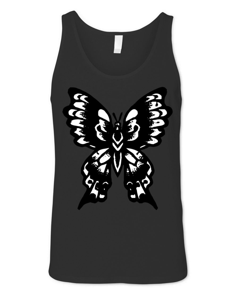 Vintage Butterfly Unisex Jersey Tank