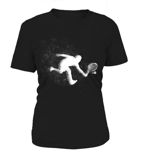 Funny Tennis Player Racket Women's T-Shirt
