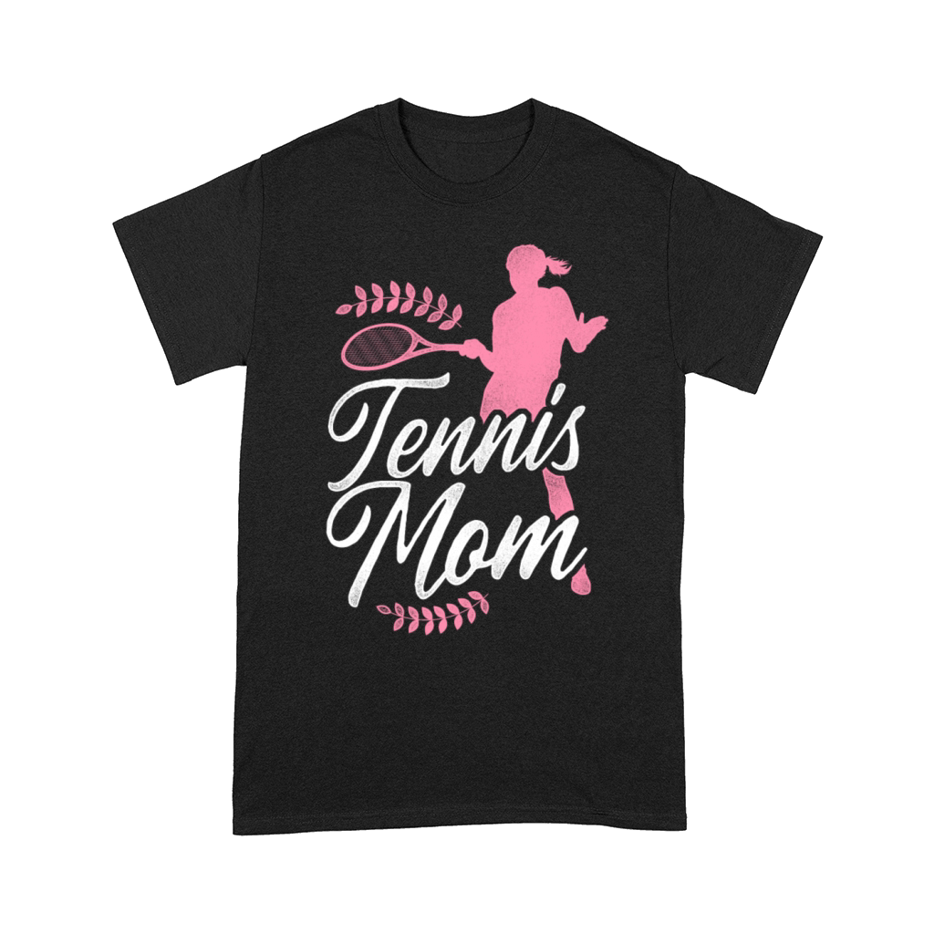 Funny Tennis Player Racket Mom Comfort T-shirt