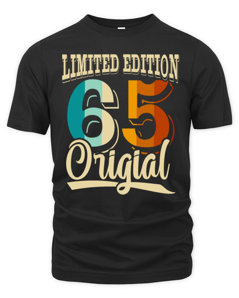 60th Birthday 1965 Limited Edition 60 Years Organic Unisex T-shirt