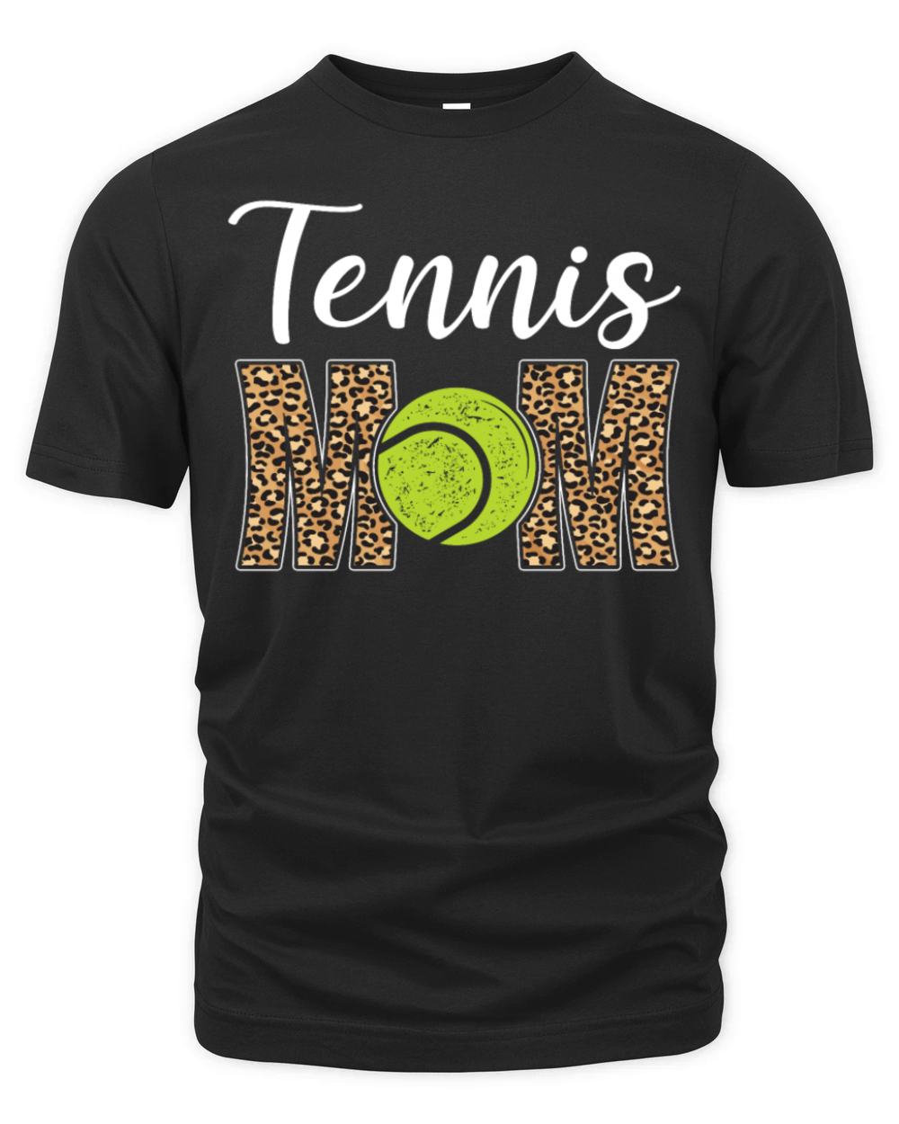 Funny Tennis Player Racket Mom Organic Unisex T-shirt