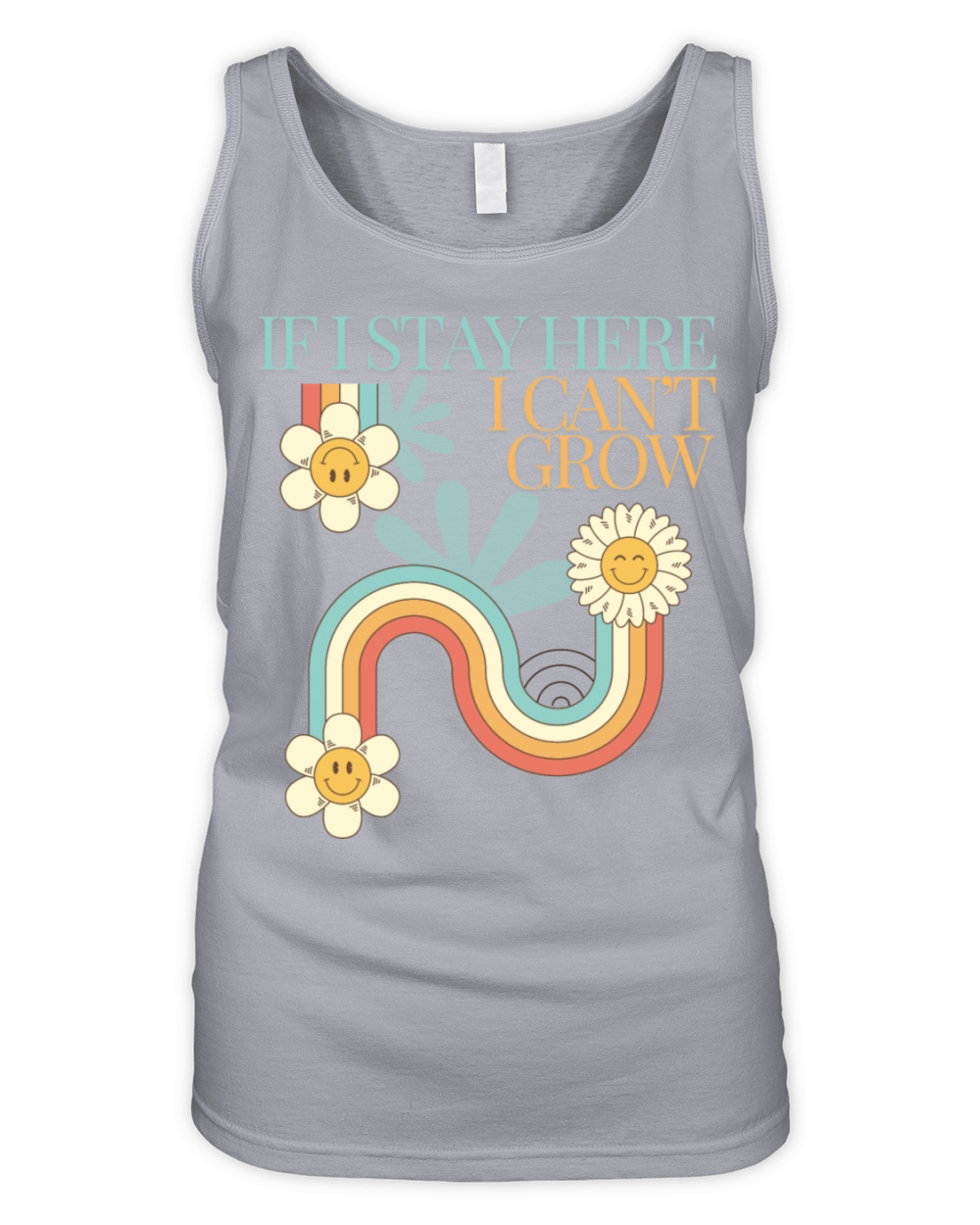 Mindfulness Quotes Organic Women's Tank Top
