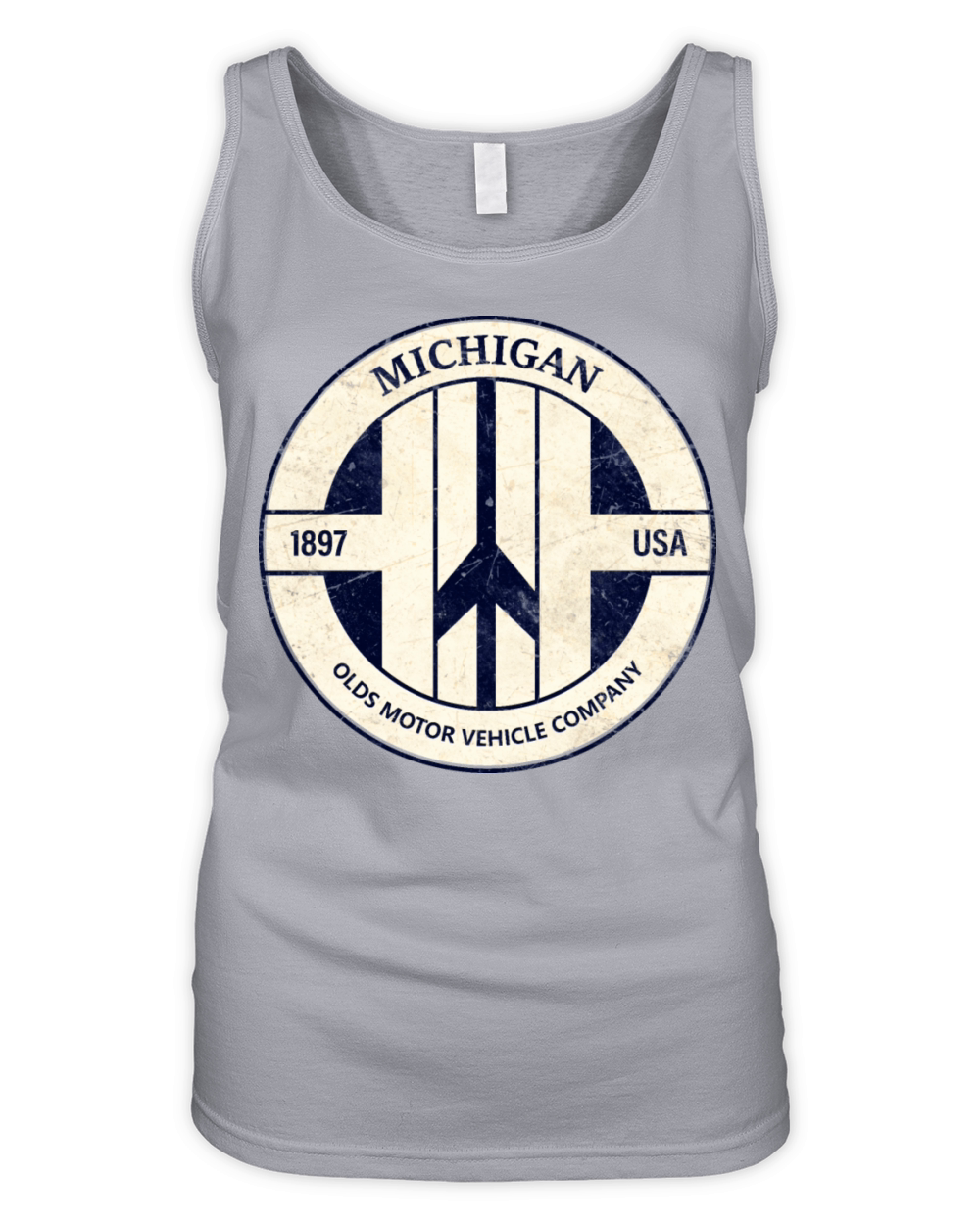 Oldsmobile Michigan Vintage Organic Women's Tank Top