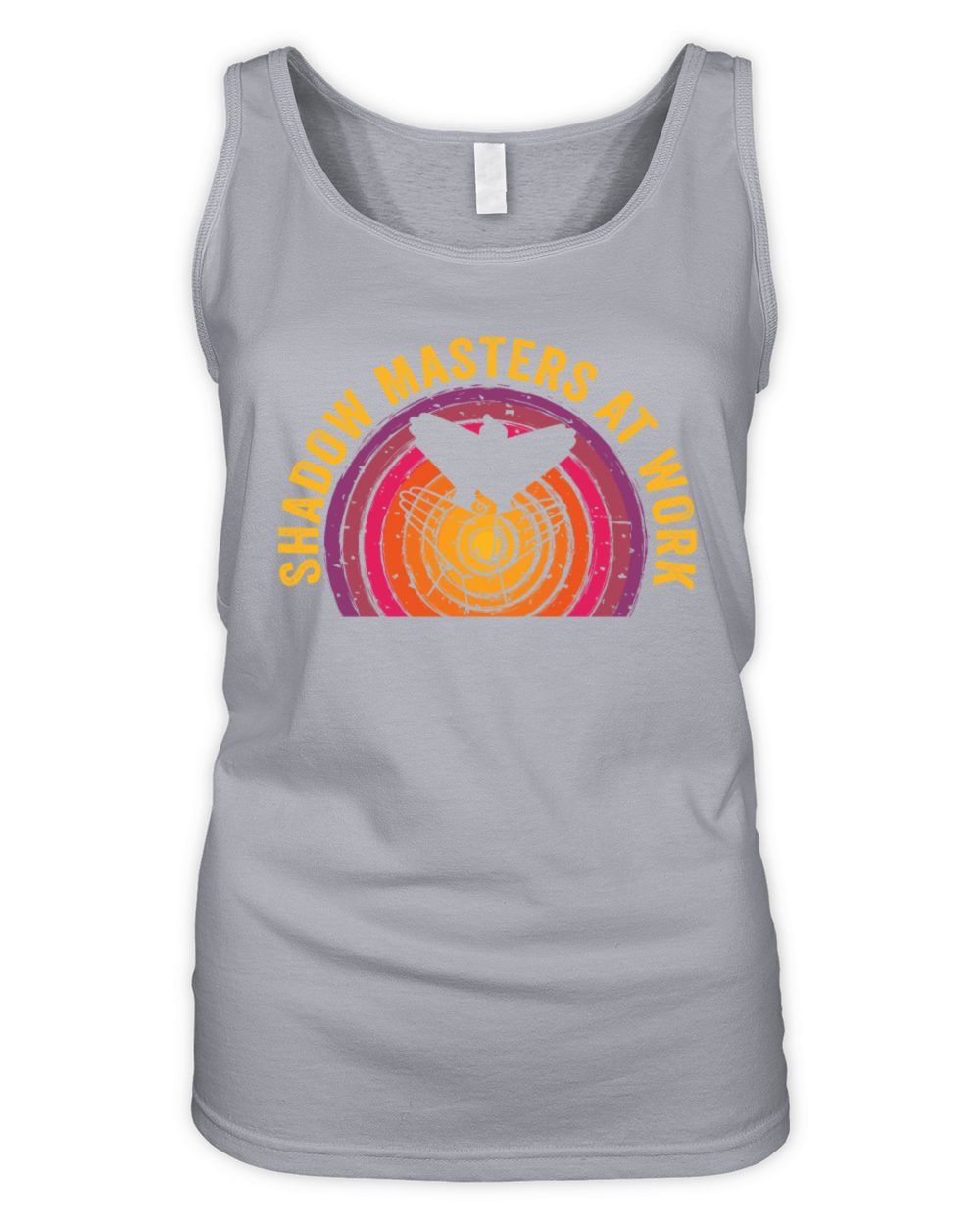 Shadow Masters At Work Puppet Shows Organic Women's Tank Top