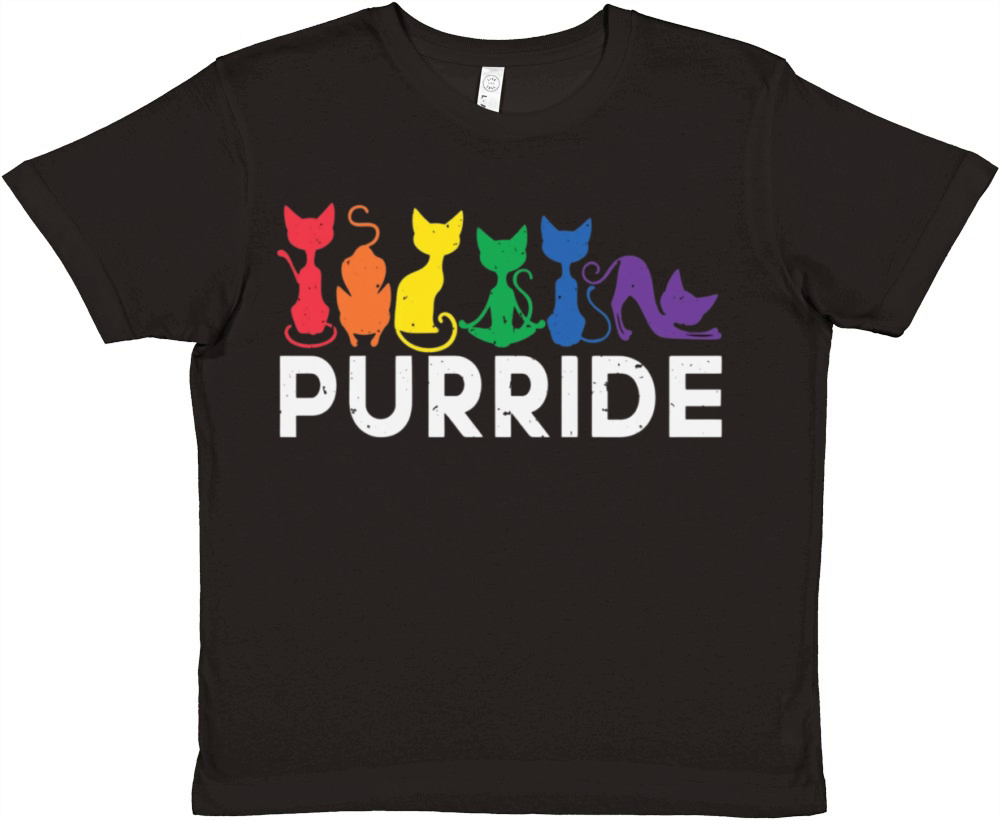 LGBTQ Purride Premium Kids Crewneck T-shirt
