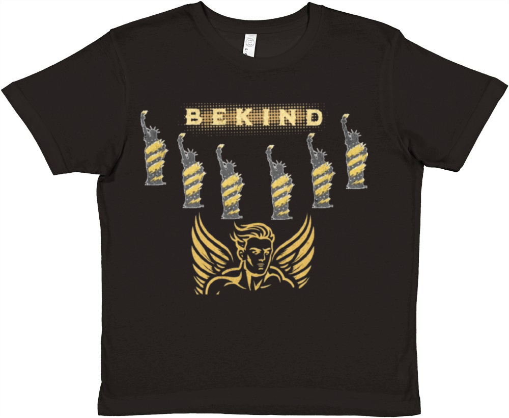 Womens Fitted Vintage Rock Band Country Music Premium Kids Crewneck T-shirt