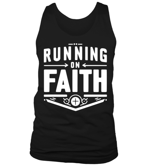 Running on Faith Tank Top Unisex