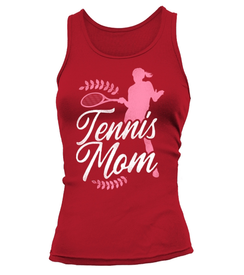 Funny Tennis Player Racket Mom Tank top Woman