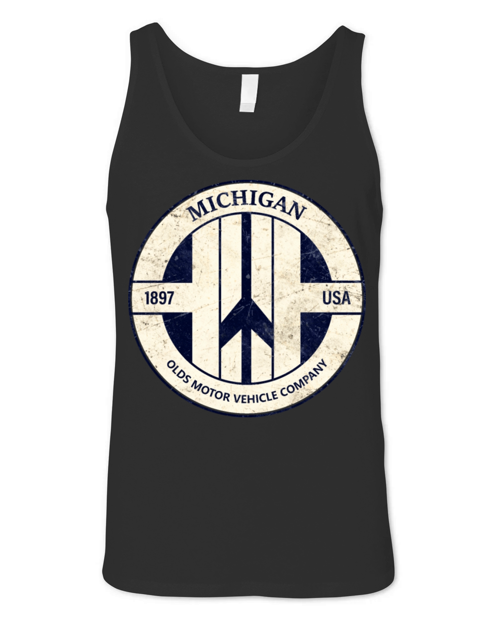 Oldsmobile Michigan Vintage Unisex Jersey Tank