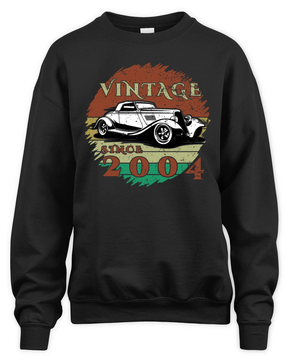 20th birthday Classic Car - Vintage since 2004 Unisex Premium Crewneck Sweatshirt