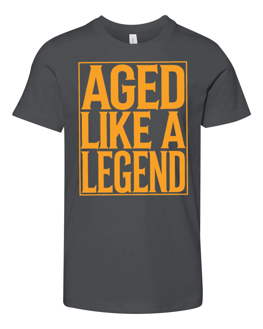 Aged Like A Legend Birthday Getting Older Youth Unisex Jersey Tee