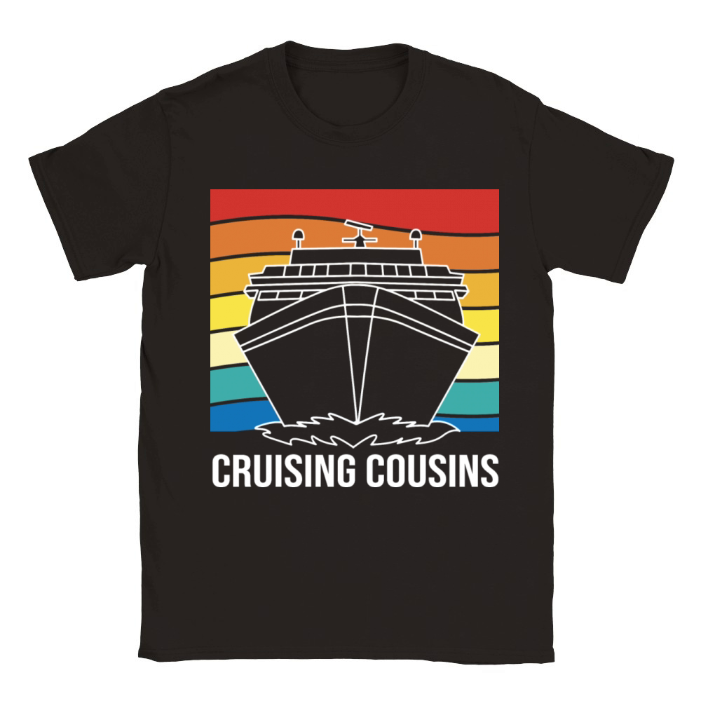 Family Trip Cruise Vacation Cruising Cousins Classic Kids Crewneck T-shirt