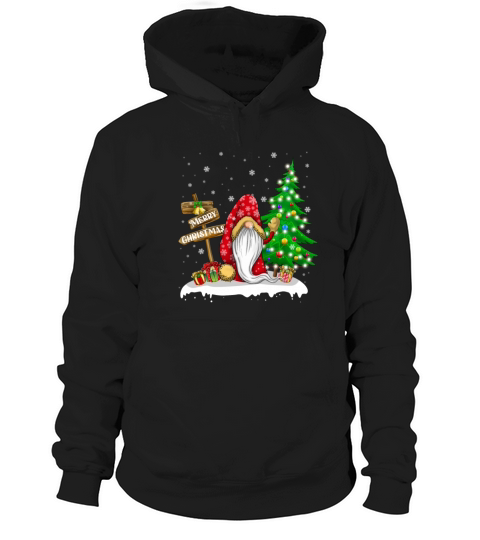 Merry Christmas Gnome Family Christmas Hoodie Unisex