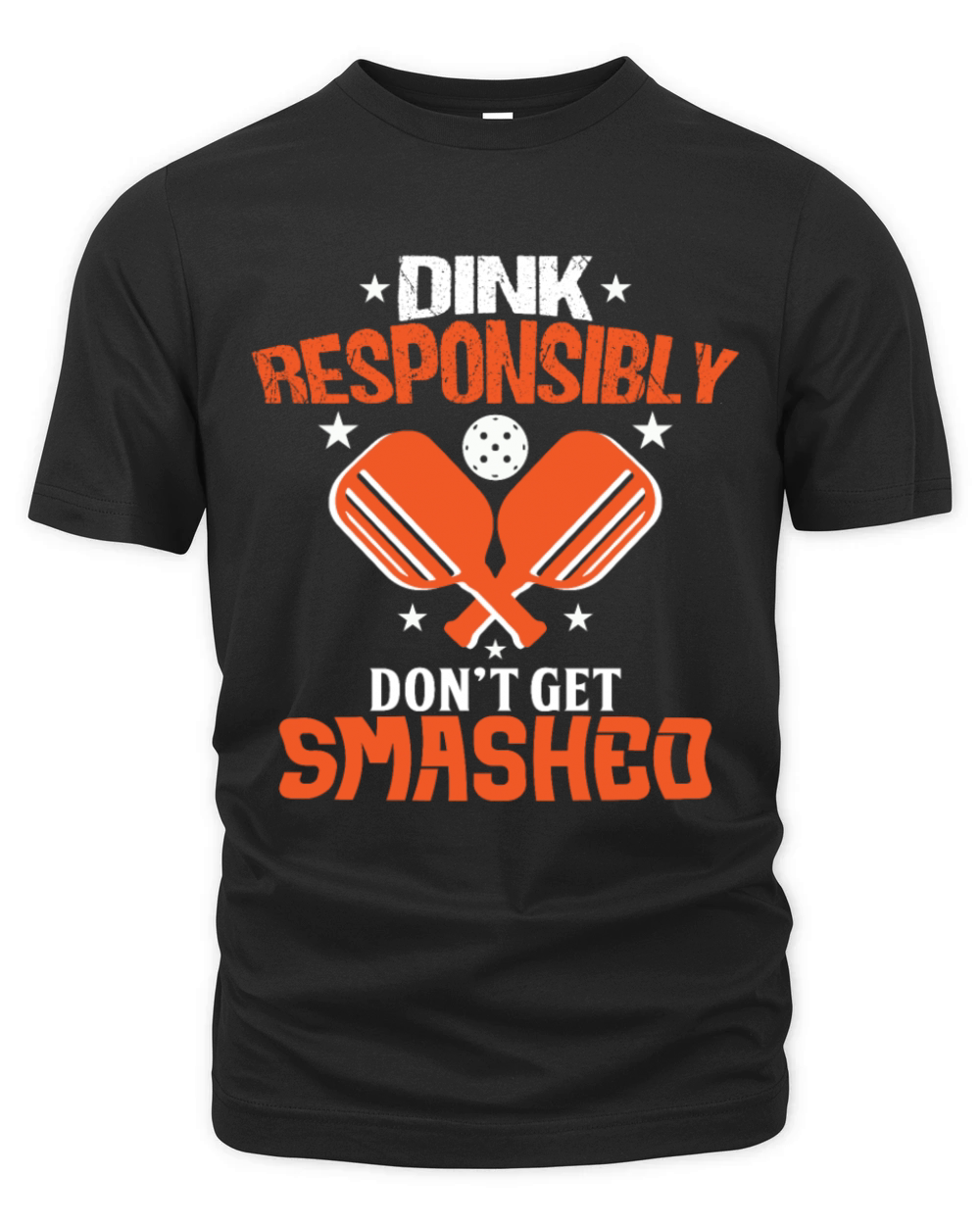 Dink Responsibly Funny For Pickleball Player Organic Unisex T-shirt
