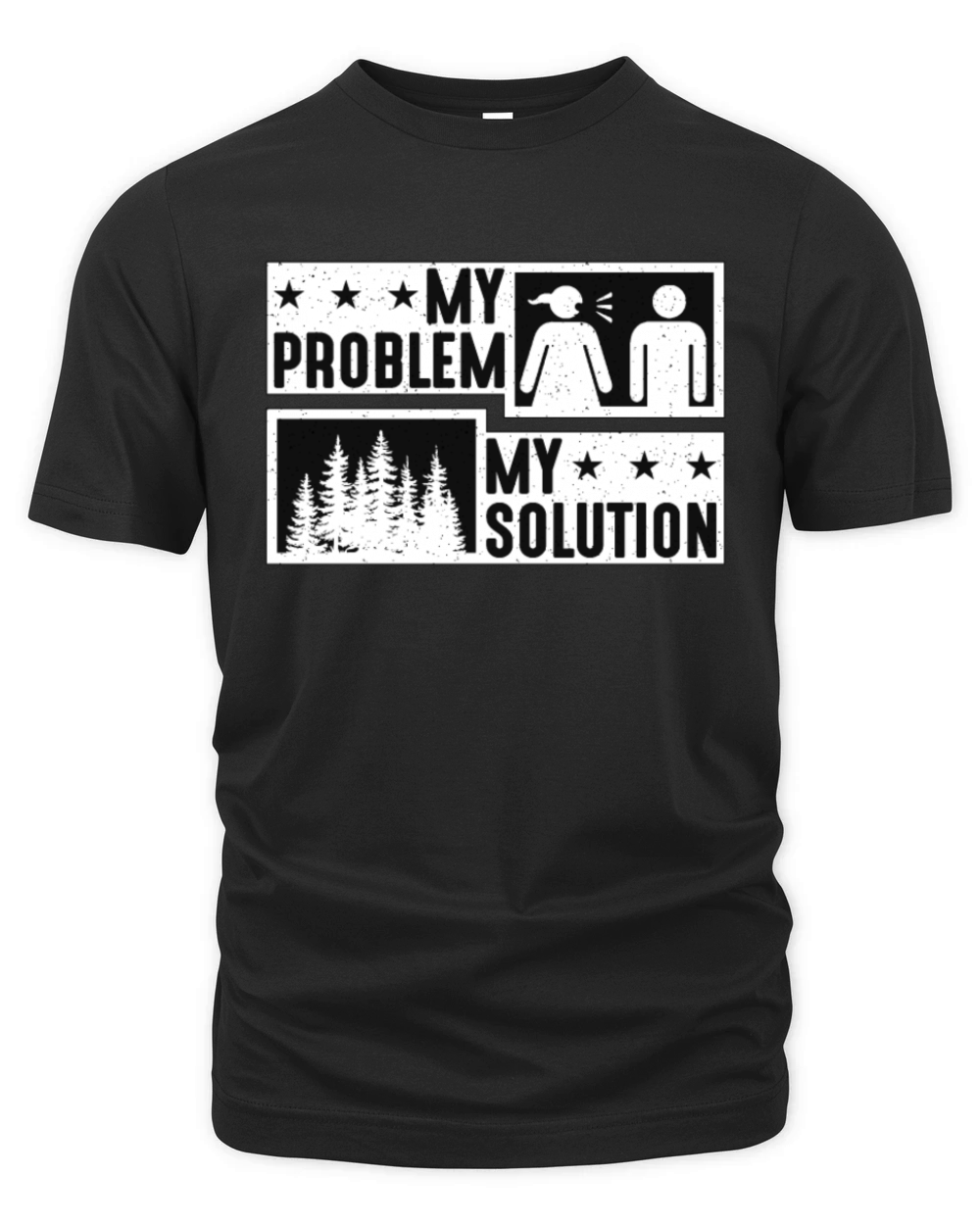 Tree Surgeon My Problem My Pictogram Dad Arborist Organic Unisex T-shirt