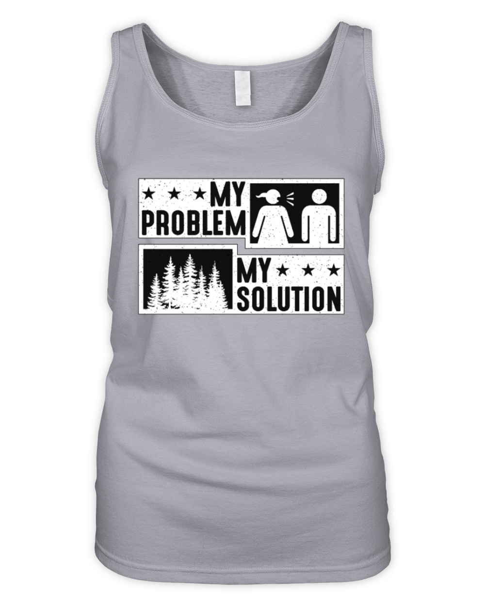 Tree Surgeon My Problem My Pictogram Dad Arborist Organic Women's Tank Top