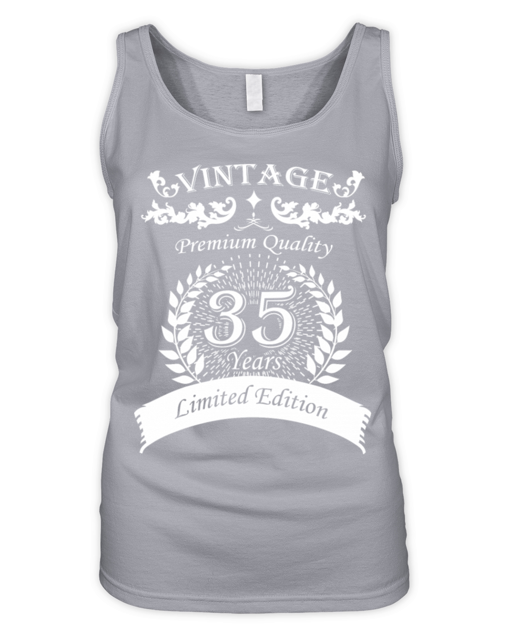 Vintage 35th Birthday Edition Organic Women's Tank Top