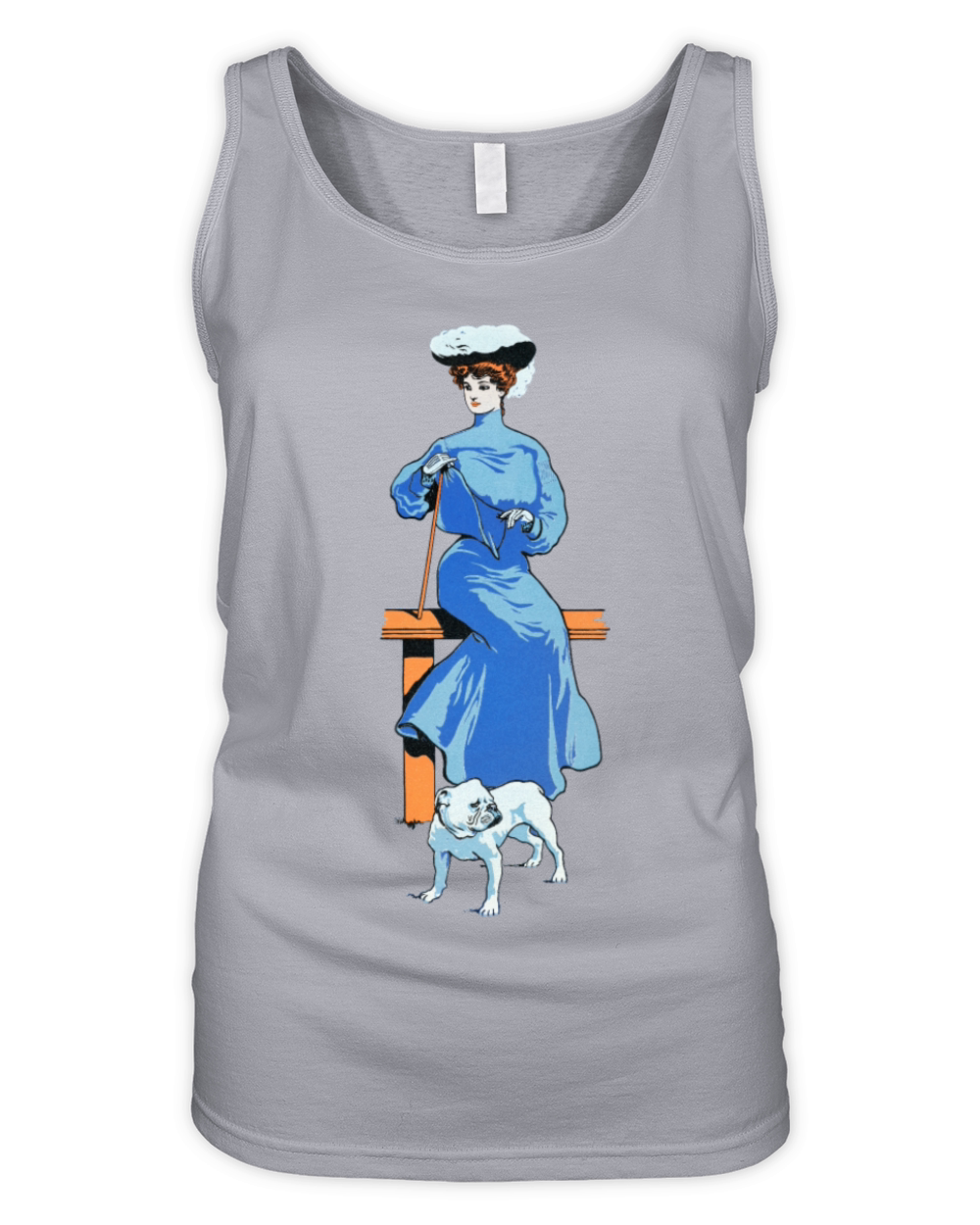 Yale girl 1908 Organic Women's Tank Top