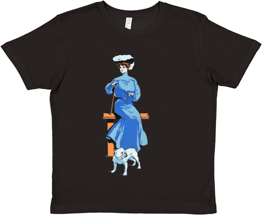 Yale girl 1908 Premium Kids Crewneck T-shirt